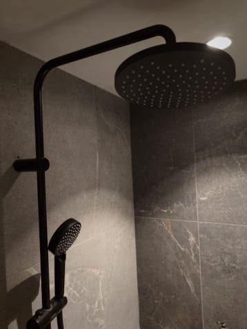 Hansgrohe regendouche mat zwart - 0005, Ophalen, Nieuw, Douche