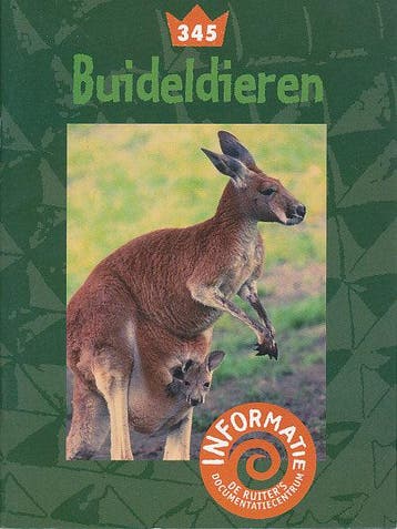 De Ruiters informatie 345 Buideldieren, Verzenden, Nieuw