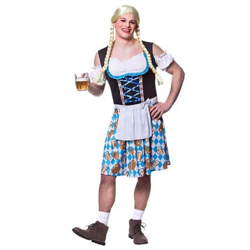 Grappig oktoberfest jurkje, Verzenden, Nieuw, Feestartikel