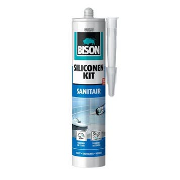 Siliconenkit | Bison | Grijs, Verzenden, Nieuw