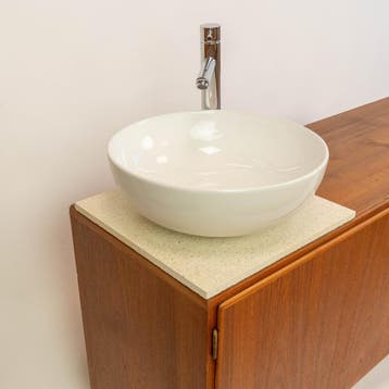 Badkamermeubel | Hundevad | Vintage | Teak |  3925, Minder dan 50 cm, 75 cm of meer, Ophalen of Verzenden, Zo goed als nieuw