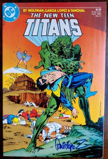 Lots 3 DC Comics Vintage 1985-2006 - Signed + COA and POA -, Nieuw