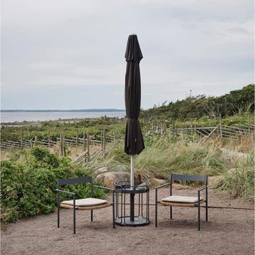 *WOONWINKEL* Kantelbare Parasol Aluminium 330 Cm Antraciet, Verzenden, Nieuw