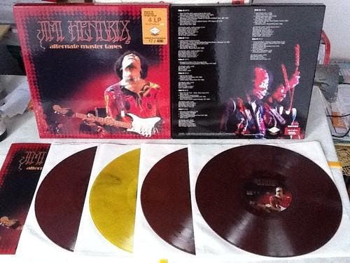 lp box - Jimi Hendrix - Alternate Master Tapes, Cd's en Dvd's, Vinyl | Rock, Zo goed als nieuw, Verzenden