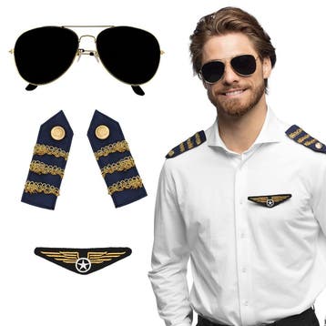 Piloten Set Accessoires 3-delig, Ophalen of Verzenden, Nieuw