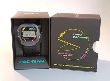 Casio - PAC-MAN × CASIO Digital Watch F-91WPC-1AJR – 2024, Spelcomputers en Games, Nieuw
