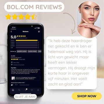 2dekans | Sansbeauté® Föhn met Diffuser – Ionische, Sieraden, Tassen en Uiterlijk, Uiterlijk | Haarverzorging, Ophalen of Verzenden