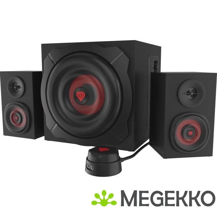 GENESIS NCS-1408 Helium 610BT 60W 2.1 Luidspreker set, Computers en Software, Pc speakers, Nieuw, Verzenden