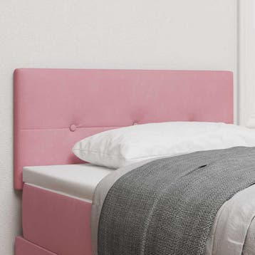 vidaXL Hoofdbord Roze 80 cm Fluweel, Verzenden, Nieuw, Stof