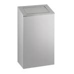 GGM Gastro | Afvalbak - pushdeksel - 38 liter - | MEPD38S, Verzenden, Nieuw in verpakking