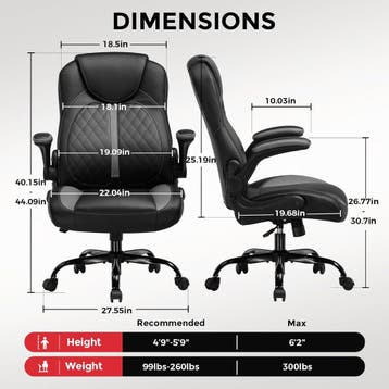Ergonomische Bureaustoel -  Office Chair - Gamestoel - Volwa, Verzenden, Zo goed als nieuw