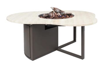 Cosiloft Novi organische gashaard - Espresso bruin, Tuin en Terras, Verzenden, Nieuw