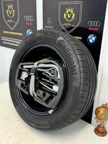Reservewiel met Krikset VW Polo V 6R bj.2013 6R0601027 5x100, Auto-onderdelen, Gebruikt, 15 inch, Banden en Velgen, 185 mm