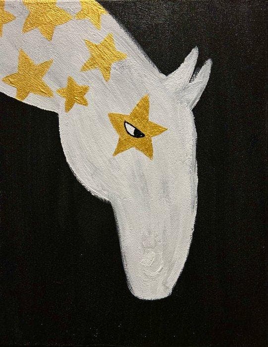 Devon (1993) - Horse Constellation, Antiek en Kunst, Kunst | Schilderijen | Klassiek