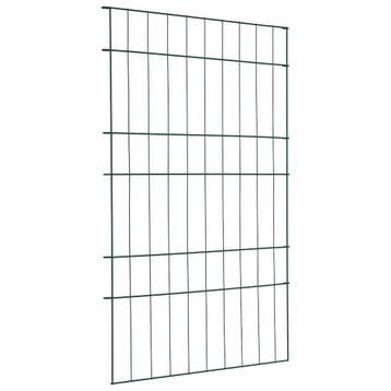 vidaXL Vijverhekken Set 8 st 50 x 80 cm Staal Groen, Verzenden, Nieuw, IJzer