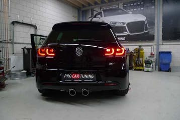 VW Golf 6 VI GTI R20 Look LED achterlichten Red Crystal, Verzenden, Nieuw