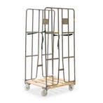 Gebruikte 2-Heks rolcontainer 2-heks refurbished klemhekken, Ophalen of Verzenden