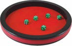 Dobbelbak Rood (30cm) | HOT Games - Spelonderdelen, Hobby en Vrije tijd, Verzenden, Nieuw