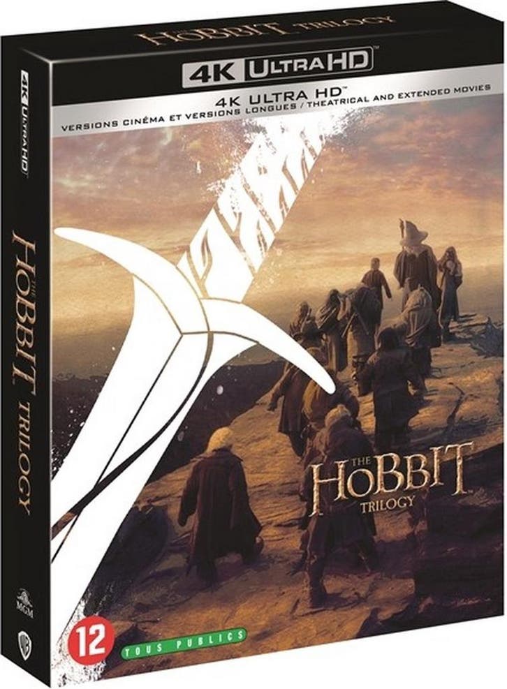 Hobbit Trilogy (4K Ultra HD Blu-ray), Cd's en Dvd's, Blu-ray, Verzenden