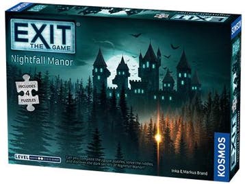 Nightfall Manor PUZZLE - EN - Exit, Ophalen of Verzenden, Nieuw