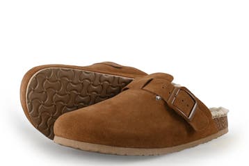 Colors of California Pantoffels in maat 41 Bruin, Bruin, Verzenden, Zo goed als nieuw, Pantoffels of Sloffen