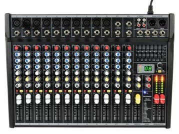 Citronic CSL-14 14 Kanaals Stage Mixer Met DSP Effecten, Verzenden, Nieuw