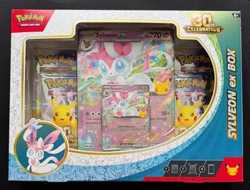 Pokémon - 1 Box - Pokémon 30th Celebration Sylveon ex Box –, Nieuw