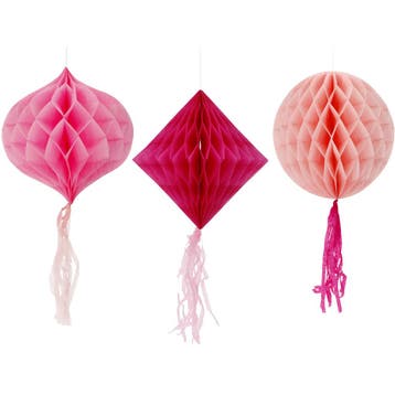 Honeycomb Set Perfect Pink 3-Delig, Ophalen of Verzenden, Nieuw