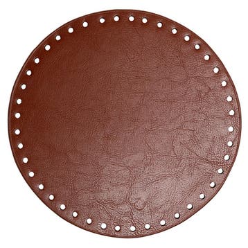 Go Handmade Mand/Tasbodem - Rond 20 cm - Bruin, Ophalen of Verzenden, Nieuw