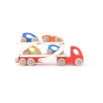 Bajo houten autotransporter eco spe van €70,95 voor €42,57, Ophalen of Verzenden, Nieuw
