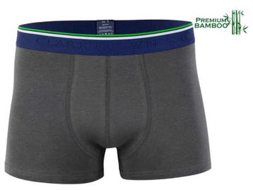 Heren boxershort - Bamboe - Ondergoed - Antraciet, Kleding | Heren, Verzenden