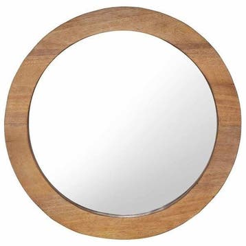 Badkamerspiegel rond 60cm - Retourdeal | 46% Korting, Huis en Inrichting, Rond, Ophalen of Verzenden, Zo goed als nieuw, Minder dan 100 cm