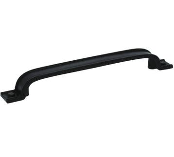 Meubelgreep strip ijzer zwart 160 mm, Verzenden, Nieuw