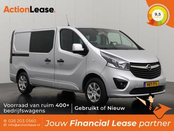Opel Vivaro Bestelbus L1 H1 2018 Diesel Handgeschakeld, Vivaro, Zwart, Nieuw, Zilver of Grijs