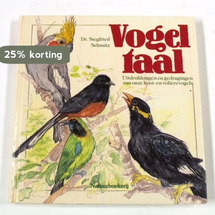 Vogeltaal - Schmitz 9789063260453, Boeken, Wetenschap, Gelezen, Verzenden