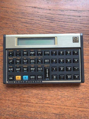 Hewlett Packard 12C - Rekenmachine - 1980-1990 - Hewlet, Nieuw