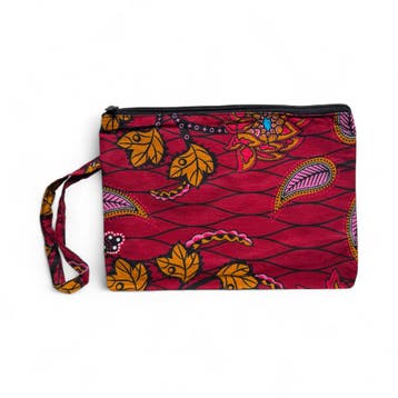 Afrikaanse wax print Make-up tasje / handtasje / etui / potl, Sieraden, Tassen en Uiterlijk, Toilettassen, Ophalen of Verzenden