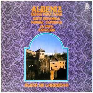 LP gebruikt - Alicia De Larrocha - Obras Para Piano / 1, Verzenden, Zo goed als nieuw, Overige formaten