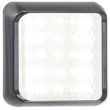 LED achteruitrijlicht met zwarte rand  | 12-24v | 40cm. kabe, Verzenden, Nieuw