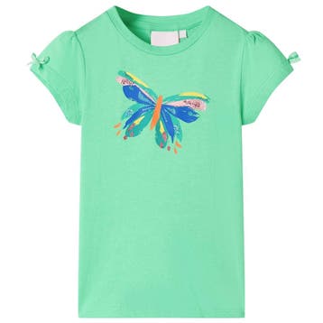 vidaXL Kindershirt 104 lichtgroen, Verzenden, Nieuw