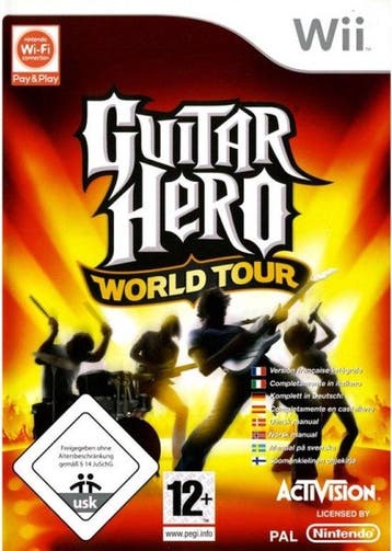 Guitar Hero World Tour (Losse CD) (Wii Games), Spelcomputers en Games, Games | Nintendo Wii, Ophalen of Verzenden, Zo goed als nieuw