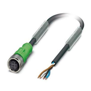 Phoenix 4-Pin M12 Sensor Kabel 1.5M PUR Halogeenvrij -, Doe-het-zelf en Verbouw, Verzenden, Nieuw, Overige typen