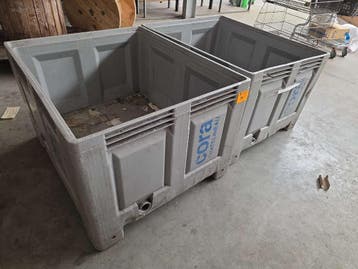 (2x) pvc opbergbakken Arca systems, Nieuw in verpakking