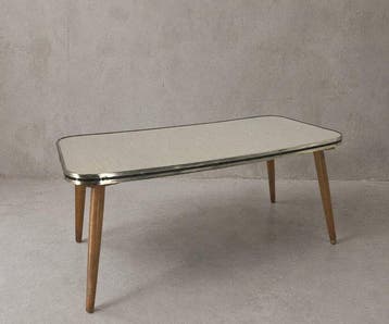Bijzettafel - Hout, Metaal, Formica