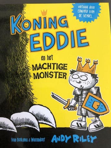 Koning Eddie en het machtige monster - Andy Riley, Boeken, Verzenden, Gelezen, Andy Riley