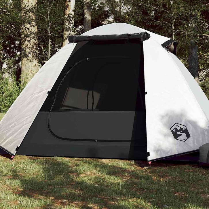 vidaXL Koepeltent 2-persoons waterdicht verduisterend stof, Caravans en Kamperen, Tenten, Nieuw, tot en met 2, Verzenden
