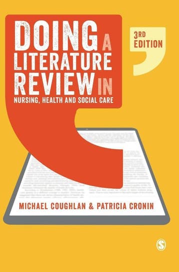 Doing A Literature Review In Nursing, Health And Social Care, Ophalen of Verzenden, Nieuw