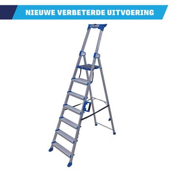 Alumexx Twin Deck - Vernieuwde luxe huishoudtrap, Doe-het-zelf en Verbouw, Verzenden, Nieuw