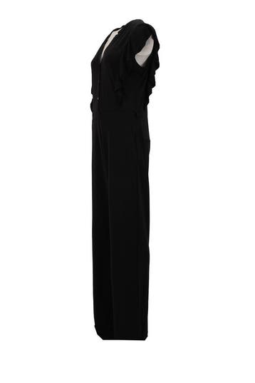 Aaiko Jumpsuit in maat L Zwart, Aaiko, Verzenden, Zo goed als nieuw, Zwart