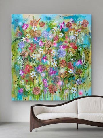 Laura Capellini - IL GIARDINO DI HANAKO #52 (XL) -Acrylic
